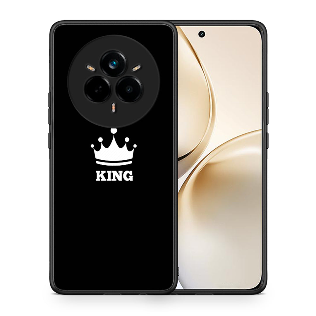 Θήκη Realme 14 Pro Plus King Valentine από τη Smartfits με σχέδιο στο πίσω μέρος και μαύρο περίβλημα | Realme 14 Pro Plus King Valentine case with colorful back and black bezels