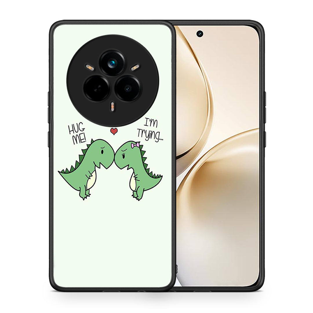 Θήκη Realme 14 Pro Plus Rex Valentine από τη Smartfits με σχέδιο στο πίσω μέρος και μαύρο περίβλημα | Realme 14 Pro Plus Rex Valentine case with colorful back and black bezels