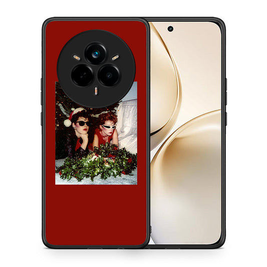 Θήκη Realme 14 Pro Plus Waiting For Xmas από τη Smartfits με σχέδιο στο πίσω μέρος και μαύρο περίβλημα | Realme 14 Pro Plus Waiting For Xmas case with colorful back and black bezels