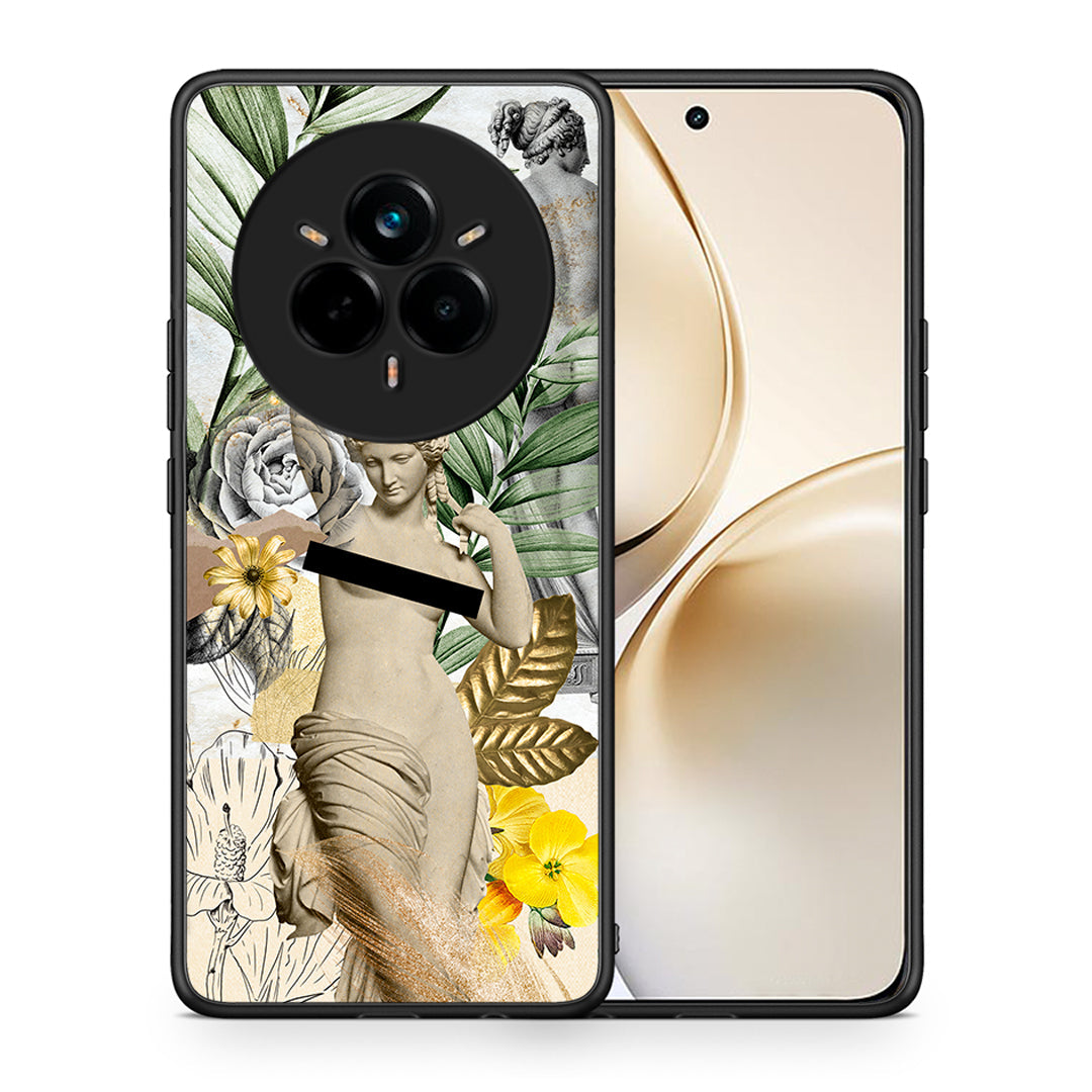 Θήκη Realme 14 Pro Plus Woman Statue από τη Smartfits με σχέδιο στο πίσω μέρος και μαύρο περίβλημα | Realme 14 Pro Plus Woman Statue case with colorful back and black bezels