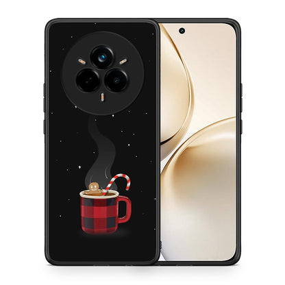 Θήκη Realme 14 Pro Plus Xmas Bathing από τη Smartfits με σχέδιο στο πίσω μέρος και μαύρο περίβλημα | Realme 14 Pro Plus Xmas Bathing case with colorful back and black bezels