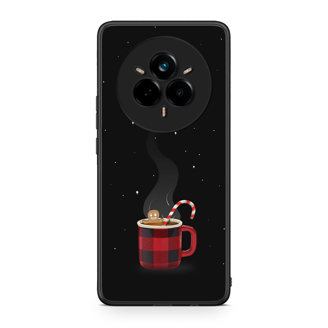 Realme 14 Pro Plus Xmas Bathing θήκη από τη Smartfits με σχέδιο στο πίσω μέρος και μαύρο περίβλημα | Smartphone case with colorful back and black bezels by Smartfits