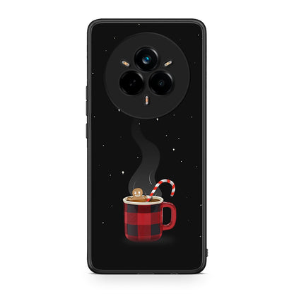 Realme 14 Pro Plus Xmas Bathing θήκη από τη Smartfits με σχέδιο στο πίσω μέρος και μαύρο περίβλημα | Smartphone case with colorful back and black bezels by Smartfits