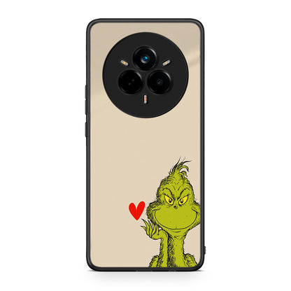 Realme 14 Pro Plus Xmas Grinch θήκη από τη Smartfits με σχέδιο στο πίσω μέρος και μαύρο περίβλημα | Smartphone case with colorful back and black bezels by Smartfits