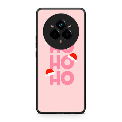 Realme 14 Pro Plus Xmas Ho Ho Ho θήκη από τη Smartfits με σχέδιο στο πίσω μέρος και μαύρο περίβλημα | Smartphone case with colorful back and black bezels by Smartfits