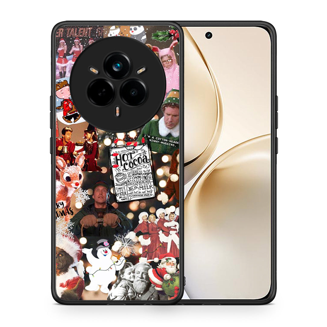 Θήκη Realme 14 Pro Plus Xmas Movies από τη Smartfits με σχέδιο στο πίσω μέρος και μαύρο περίβλημα | Realme 14 Pro Plus Xmas Movies case with colorful back and black bezels