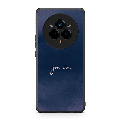 Realme 14 Pro Plus You Can θήκη από τη Smartfits με σχέδιο στο πίσω μέρος και μαύρο περίβλημα | Smartphone case with colorful back and black bezels by Smartfits