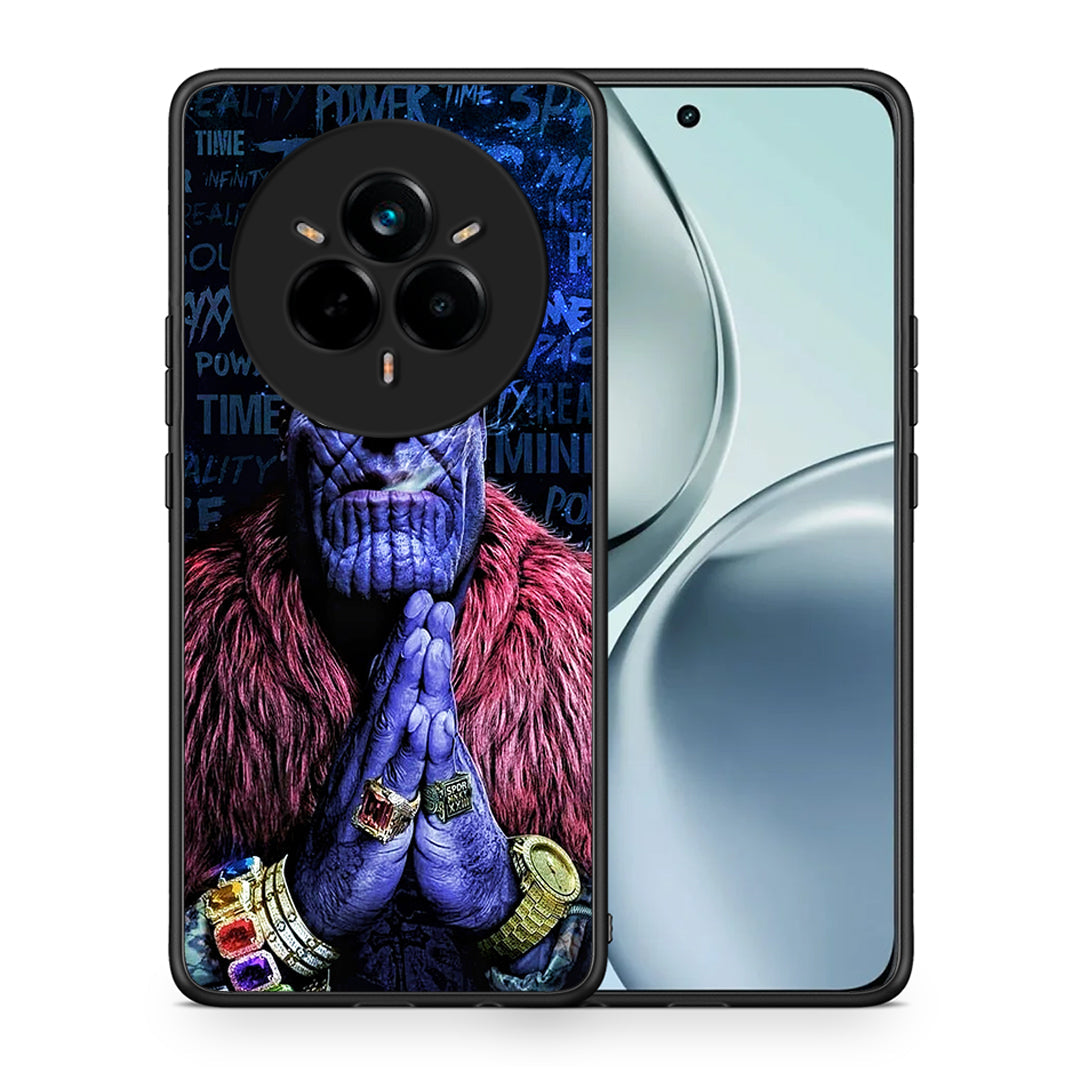Θήκη Realme 14 Pro Thanos PopArt από τη Smartfits με σχέδιο στο πίσω μέρος και μαύρο περίβλημα | Realme 14 Pro Thanos PopArt case with colorful back and black bezels