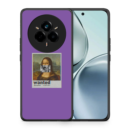 Θήκη Realme 14 Pro Monalisa Popart από τη Smartfits με σχέδιο στο πίσω μέρος και μαύρο περίβλημα | Realme 14 Pro Monalisa Popart case with colorful back and black bezels