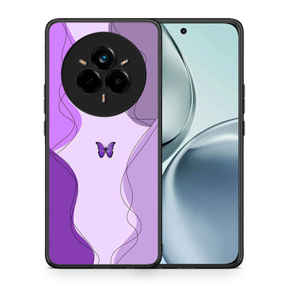 Purple Mariposa - Realme 14 Pro θήκη