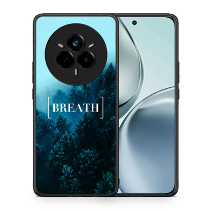 Θήκη Realme 14 Pro Breath Quote από τη Smartfits με σχέδιο στο πίσω μέρος και μαύρο περίβλημα | Realme 14 Pro Breath Quote case with colorful back and black bezels