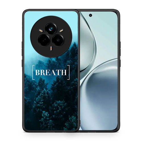 Θήκη Realme 14 Pro Breath Quote από τη Smartfits με σχέδιο στο πίσω μέρος και μαύρο περίβλημα | Realme 14 Pro Breath Quote case with colorful back and black bezels