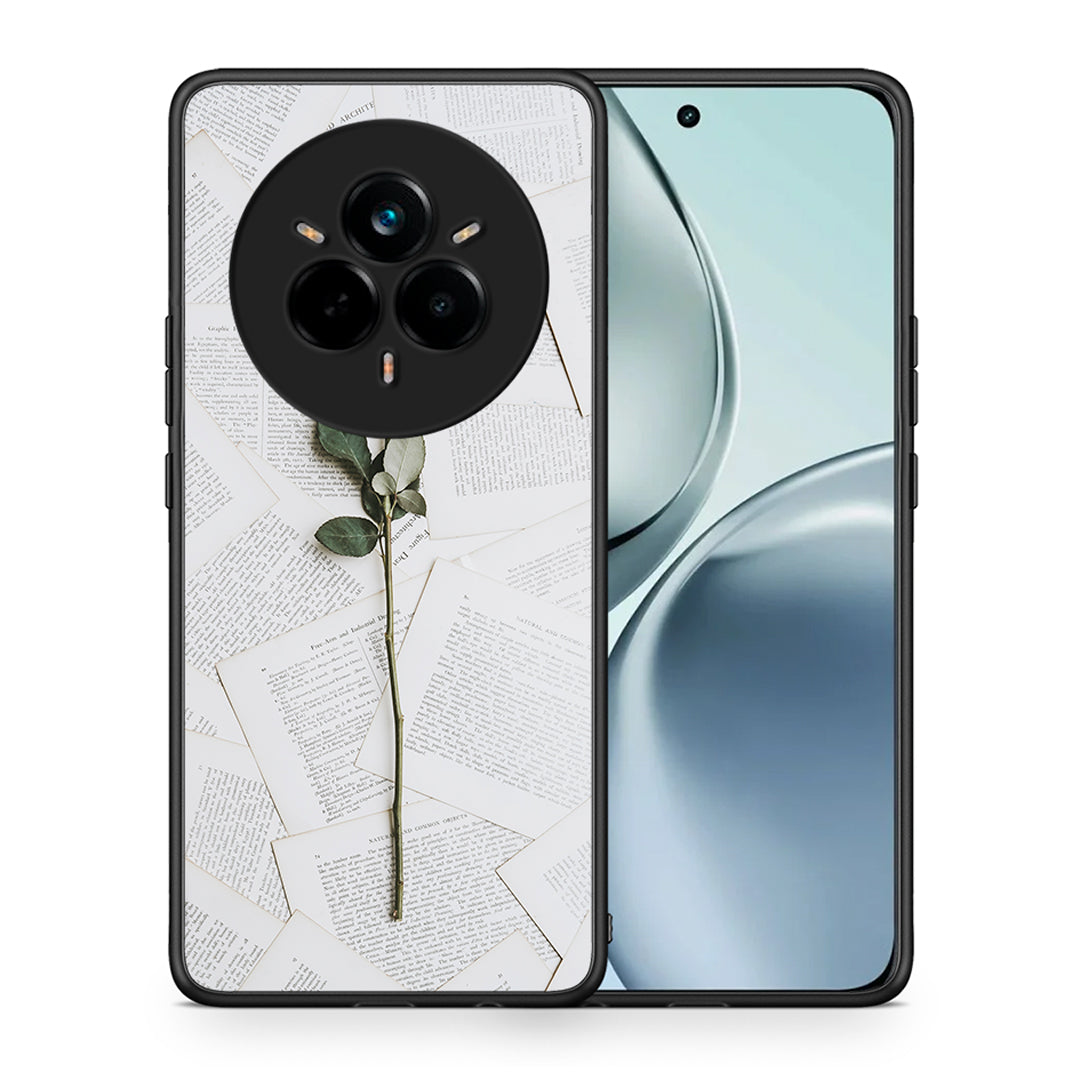 Θήκη Realme 14 Pro Red Rose από τη Smartfits με σχέδιο στο πίσω μέρος και μαύρο περίβλημα | Realme 14 Pro Red Rose case with colorful back and black bezels