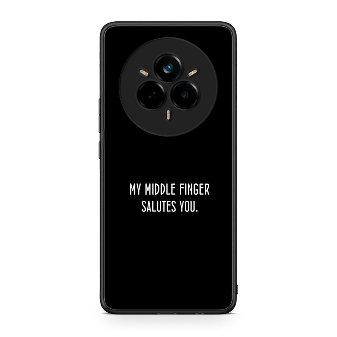 Realme 14 Pro Salute θήκη από τη Smartfits με σχέδιο στο πίσω μέρος και μαύρο περίβλημα | Smartphone case with colorful back and black bezels by Smartfits