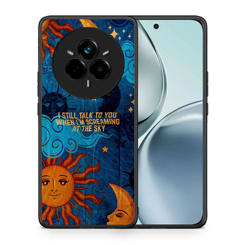 Θήκη Realme 14 Pro Screaming Sky από τη Smartfits με σχέδιο στο πίσω μέρος και μαύρο περίβλημα | Realme 14 Pro Screaming Sky case with colorful back and black bezels