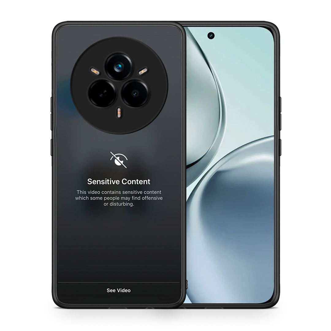 Θήκη Realme 14 Pro Sensitive Content από τη Smartfits με σχέδιο στο πίσω μέρος και μαύρο περίβλημα | Realme 14 Pro Sensitive Content case with colorful back and black bezels