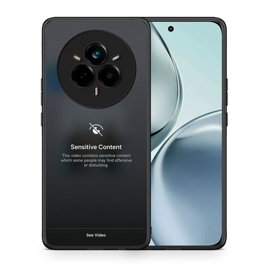 Θήκη Realme 14 Pro Sensitive Content από τη Smartfits με σχέδιο στο πίσω μέρος και μαύρο περίβλημα | Realme 14 Pro Sensitive Content case with colorful back and black bezels