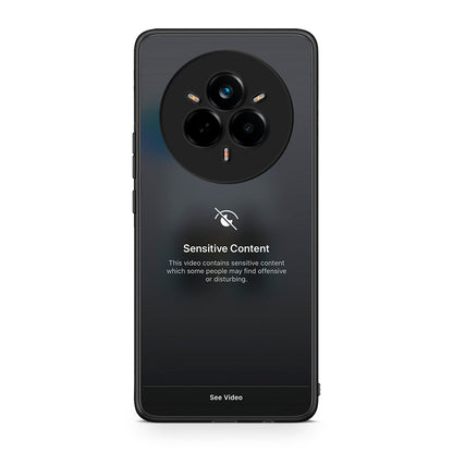 Realme 14 Pro Sensitive Content θήκη από τη Smartfits με σχέδιο στο πίσω μέρος και μαύρο περίβλημα | Smartphone case with colorful back and black bezels by Smartfits