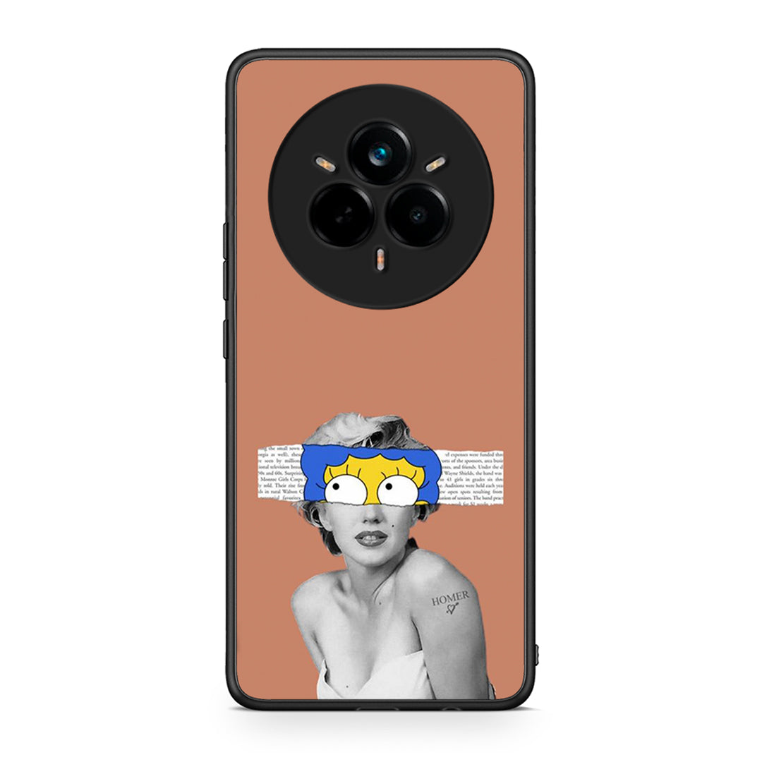 Realme 14 Pro Sim Merilyn θήκη από τη Smartfits με σχέδιο στο πίσω μέρος και μαύρο περίβλημα | Smartphone case with colorful back and black bezels by Smartfits