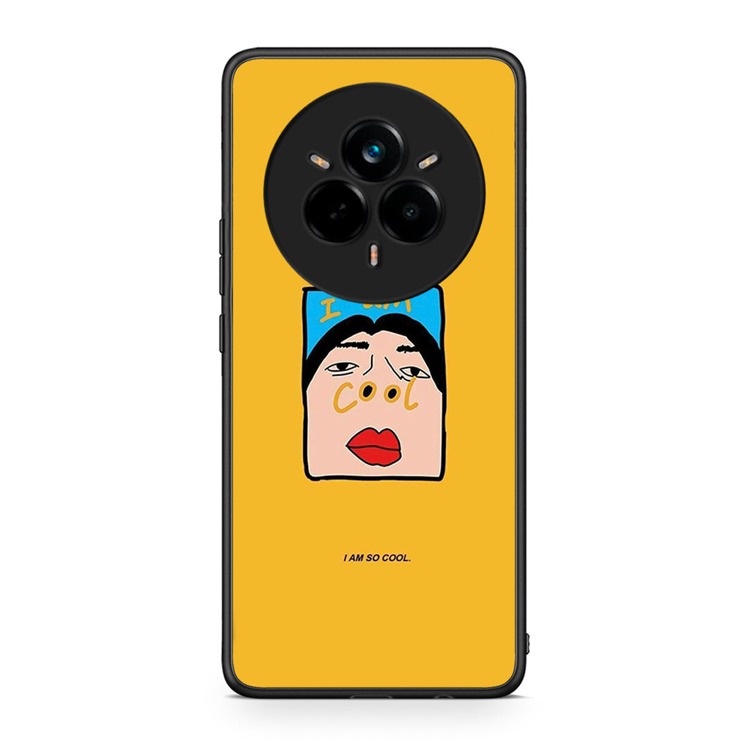 Realme 14 Pro So Cool Θήκη Αγίου Βαλεντίνου από τη Smartfits με σχέδιο στο πίσω μέρος και μαύρο περίβλημα | Smartphone case with colorful back and black bezels by Smartfits