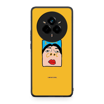 Realme 14 Pro So Cool Θήκη Αγίου Βαλεντίνου από τη Smartfits με σχέδιο στο πίσω μέρος και μαύρο περίβλημα | Smartphone case with colorful back and black bezels by Smartfits