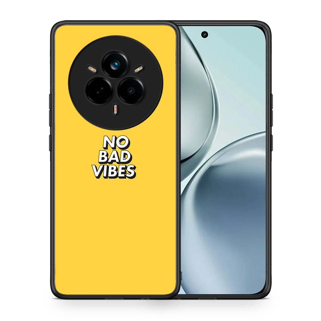 Θήκη Realme 14 Pro Vibes Text από τη Smartfits με σχέδιο στο πίσω μέρος και μαύρο περίβλημα | Realme 14 Pro Vibes Text case with colorful back and black bezels