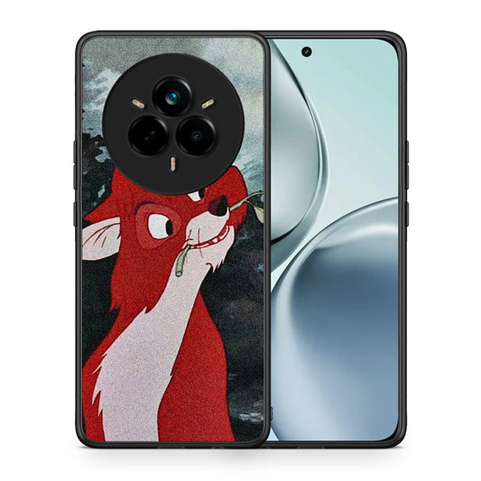 Θήκη Realme 14 Pro Tod And Vixey Love 1 από τη Smartfits με σχέδιο στο πίσω μέρος και μαύρο περίβλημα | Realme 14 Pro Tod And Vixey Love 1 case with colorful back and black bezels