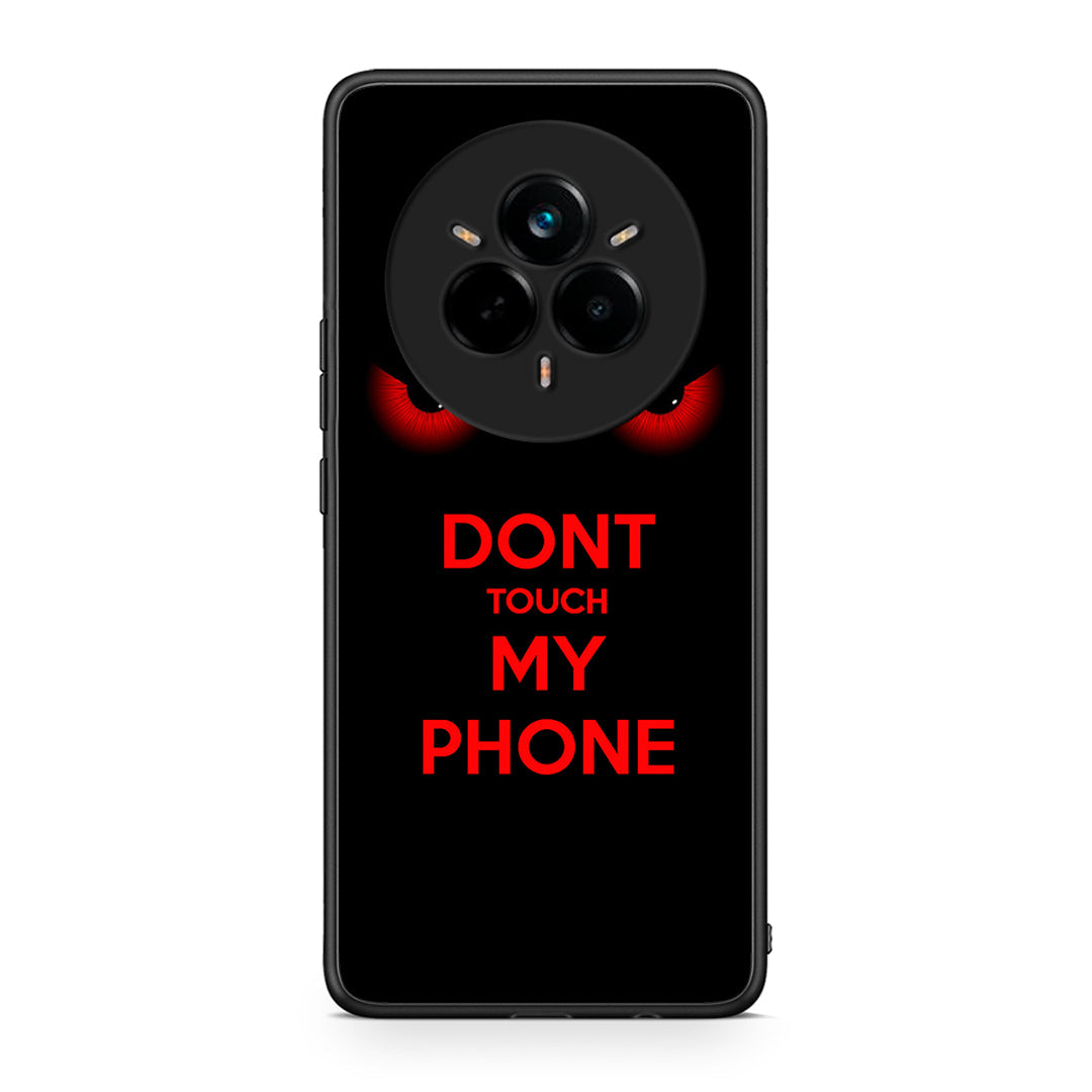 Realme 14 Pro Touch My Phone Θήκη από τη Smartfits με σχέδιο στο πίσω μέρος και μαύρο περίβλημα | Smartphone case with colorful back and black bezels by Smartfits