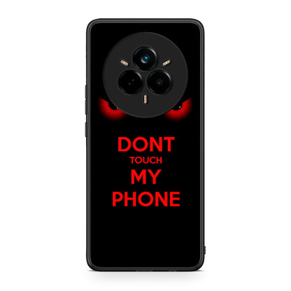 Realme 14 Pro Touch My Phone Θήκη από τη Smartfits με σχέδιο στο πίσω μέρος και μαύρο περίβλημα | Smartphone case with colorful back and black bezels by Smartfits