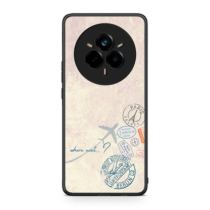 Realme 14 Pro Where Next Θήκη από τη Smartfits με σχέδιο στο πίσω μέρος και μαύρο περίβλημα | Smartphone case with colorful back and black bezels by Smartfits