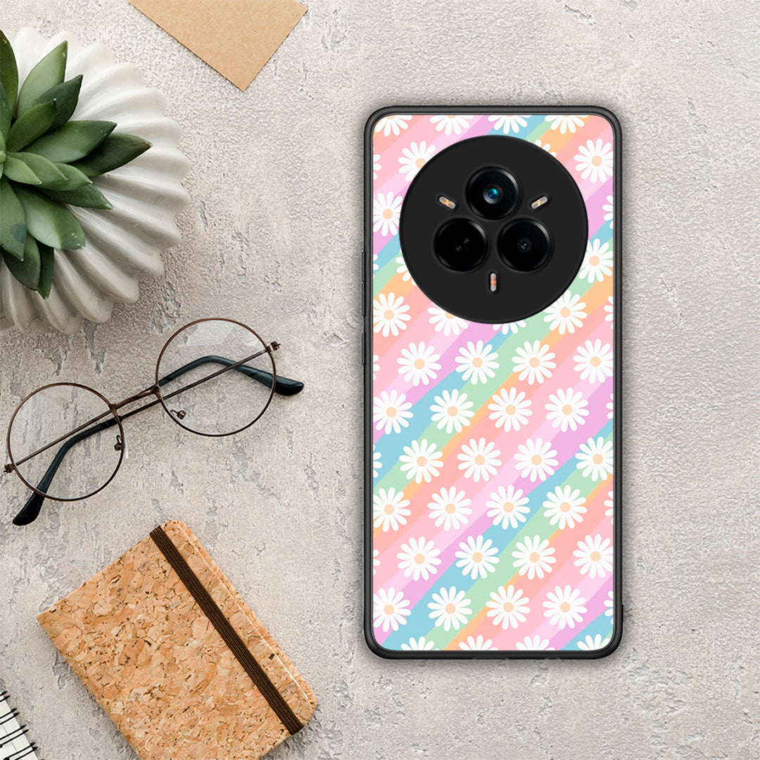 White Daisies - Realme 14 Pro θήκη