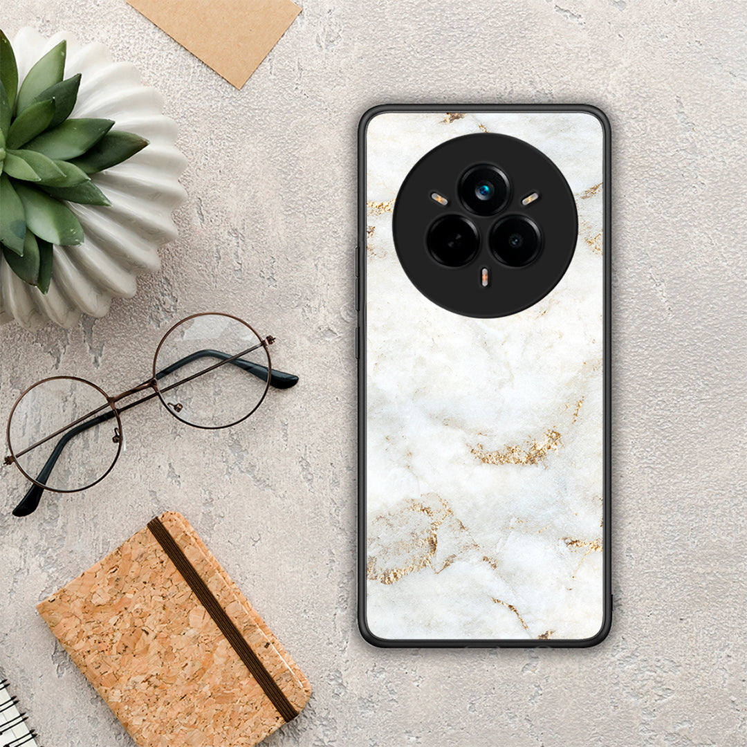 White Gold Marble - Realme 14 Pro θήκη