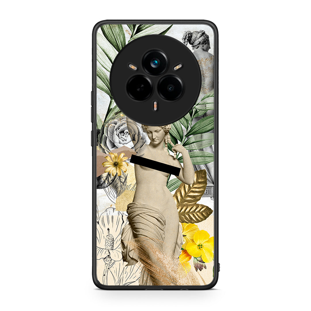 Realme 14 Pro Woman Statue θήκη από τη Smartfits με σχέδιο στο πίσω μέρος και μαύρο περίβλημα | Smartphone case with colorful back and black bezels by Smartfits