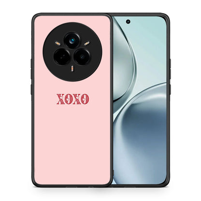 Θήκη Realme 14 Pro XOXO Love από τη Smartfits με σχέδιο στο πίσω μέρος και μαύρο περίβλημα | Realme 14 Pro XOXO Love case with colorful back and black bezels