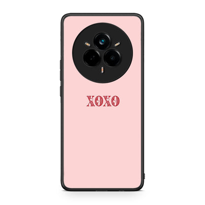 Realme 14 Pro XOXO Love θήκη από τη Smartfits με σχέδιο στο πίσω μέρος και μαύρο περίβλημα | Smartphone case with colorful back and black bezels by Smartfits