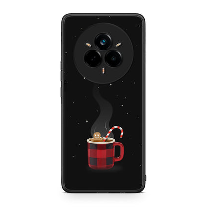 Realme 14 Pro Xmas Bathing θήκη από τη Smartfits με σχέδιο στο πίσω μέρος και μαύρο περίβλημα | Smartphone case with colorful back and black bezels by Smartfits