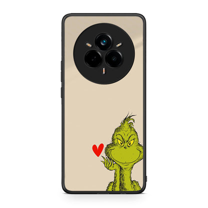 Realme 14 Pro Xmas Grinch θήκη από τη Smartfits με σχέδιο στο πίσω μέρος και μαύρο περίβλημα | Smartphone case with colorful back and black bezels by Smartfits