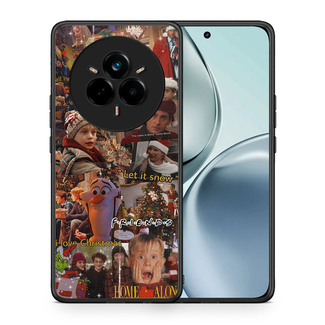 Θήκη Realme 14 Pro Xmas Wishes από τη Smartfits με σχέδιο στο πίσω μέρος και μαύρο περίβλημα | Realme 14 Pro Xmas Wishes case with colorful back and black bezels