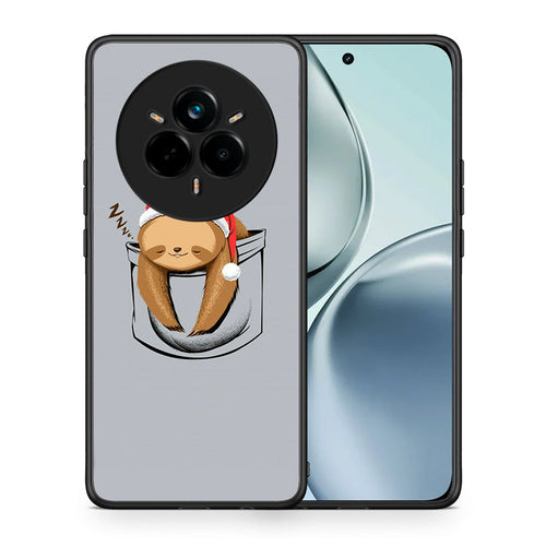 Θήκη Realme 14 Pro Xmas Zzzz από τη Smartfits με σχέδιο στο πίσω μέρος και μαύρο περίβλημα | Realme 14 Pro Xmas Zzzz case with colorful back and black bezels