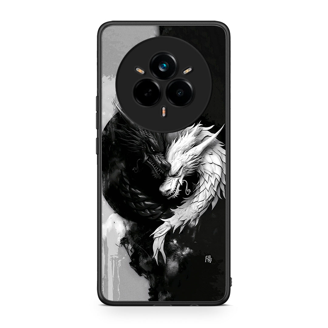 Realme 14 Pro Yin Yang Θήκη από τη Smartfits με σχέδιο στο πίσω μέρος και μαύρο περίβλημα | Smartphone case with colorful back and black bezels by Smartfits