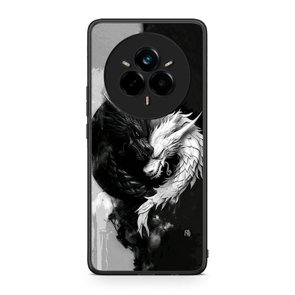 Realme 14 Pro Yin Yang Θήκη από τη Smartfits με σχέδιο στο πίσω μέρος και μαύρο περίβλημα | Smartphone case with colorful back and black bezels by Smartfits