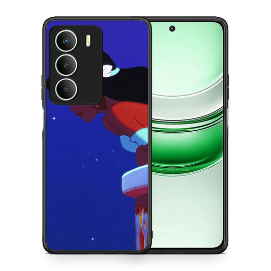 Θήκη Realme 14X Alladin And Jasmine Love 2 από τη Smartfits με σχέδιο στο πίσω μέρος και μαύρο περίβλημα | Realme 14X Alladin And Jasmine Love 2 case with colorful back and black bezels