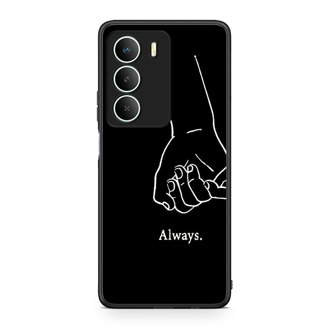 Realme 14X Always & Forever 1 Θήκη Αγίου Βαλεντίνου από τη Smartfits με σχέδιο στο πίσω μέρος και μαύρο περίβλημα | Smartphone case with colorful back and black bezels by Smartfits