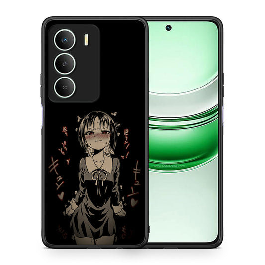 Θήκη Realme 14X Anime Girl από τη Smartfits με σχέδιο στο πίσω μέρος και μαύρο περίβλημα | Realme 14X Anime Girl case with colorful back and black bezels