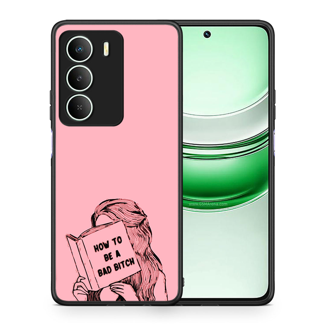 Θήκη Realme 14X Bad Bitch από τη Smartfits με σχέδιο στο πίσω μέρος και μαύρο περίβλημα | Realme 14X Bad Bitch case with colorful back and black bezels