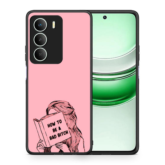 Θήκη Realme 14X Bad Bitch από τη Smartfits με σχέδιο στο πίσω μέρος και μαύρο περίβλημα | Realme 14X Bad Bitch case with colorful back and black bezels