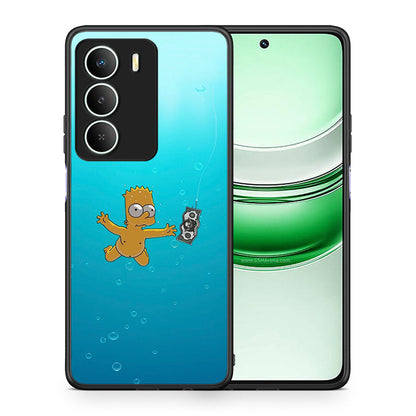 Θήκη Realme 14X Chasing Money από τη Smartfits με σχέδιο στο πίσω μέρος και μαύρο περίβλημα | Realme 14X Chasing Money case with colorful back and black bezels