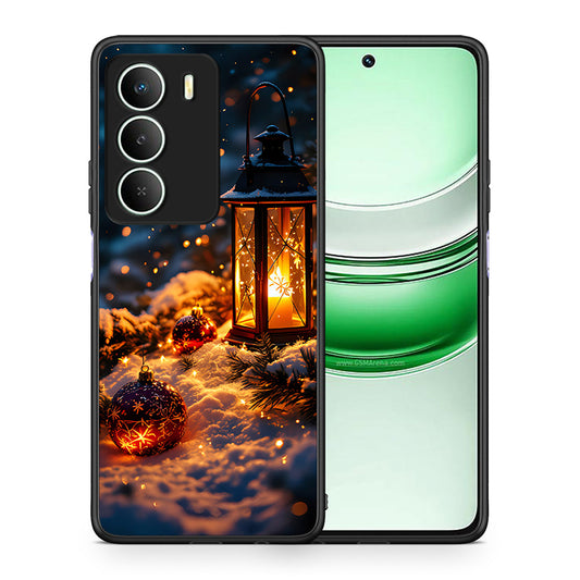 Θήκη Realme 14X Christmas Ornaments από τη Smartfits με σχέδιο στο πίσω μέρος και μαύρο περίβλημα | Realme 14X Christmas Ornaments case with colorful back and black bezels