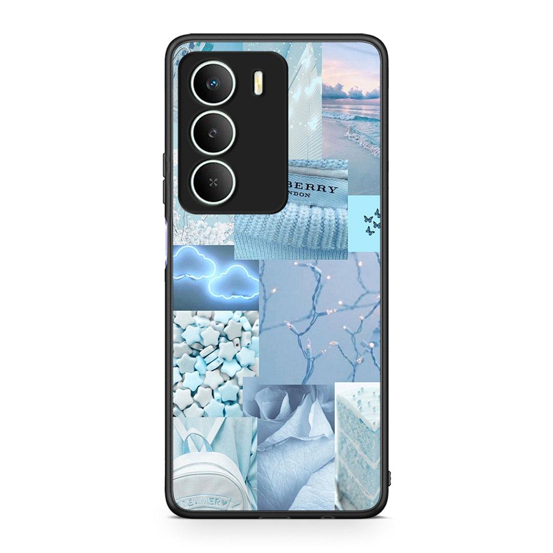 Realme 14X Ciel Aesthetic Collage θήκη από τη Smartfits με σχέδιο στο πίσω μέρος και μαύρο περίβλημα | Smartphone case with colorful back and black bezels by Smartfits