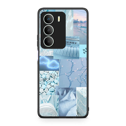 Realme 14X Ciel Aesthetic Collage θήκη από τη Smartfits με σχέδιο στο πίσω μέρος και μαύρο περίβλημα | Smartphone case with colorful back and black bezels by Smartfits
